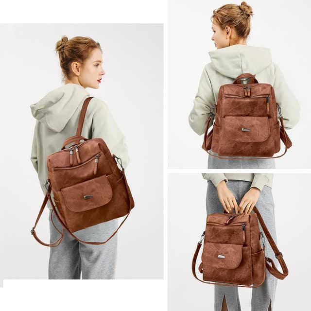 Detalle 2 de Puwuzixi Women Backpack 11.8in lightweight