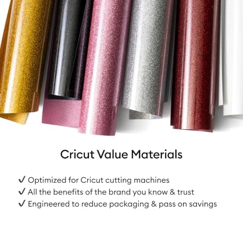 Thumbnail 5 de Cricut Vinilo Textil Negro 30,5 cm x 3 m 🎨