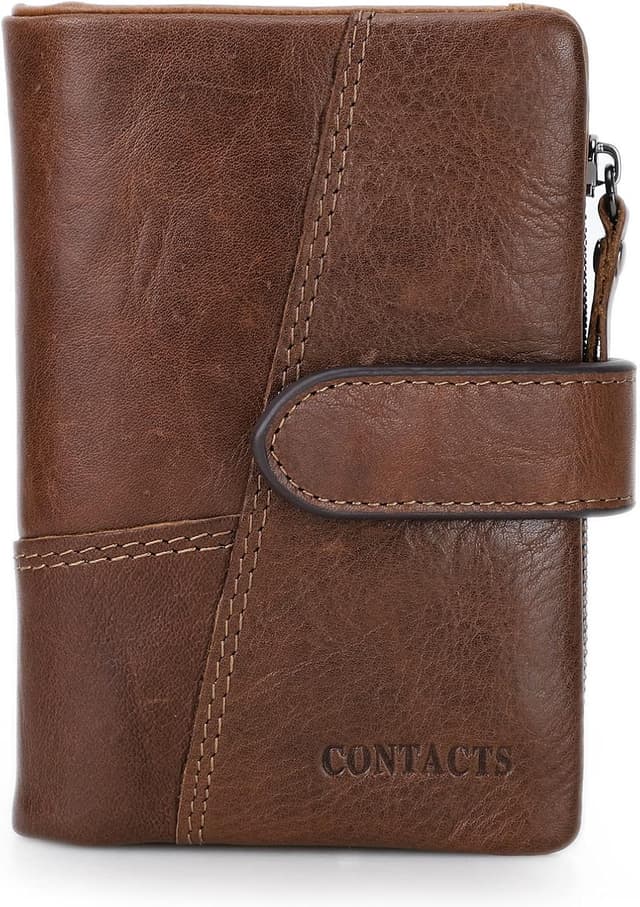 Imagen de Contacts Portefeuille cuir homme avec compartiments et piĂšce đ en OfertitasTOP