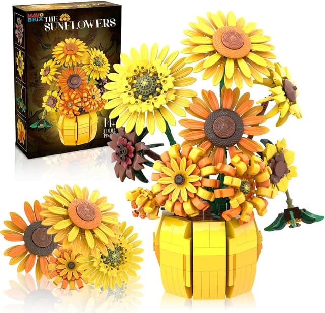 Imagen de Mavo brix Set fiori botanici Van Gogh per adulti en OfertitasTOP
