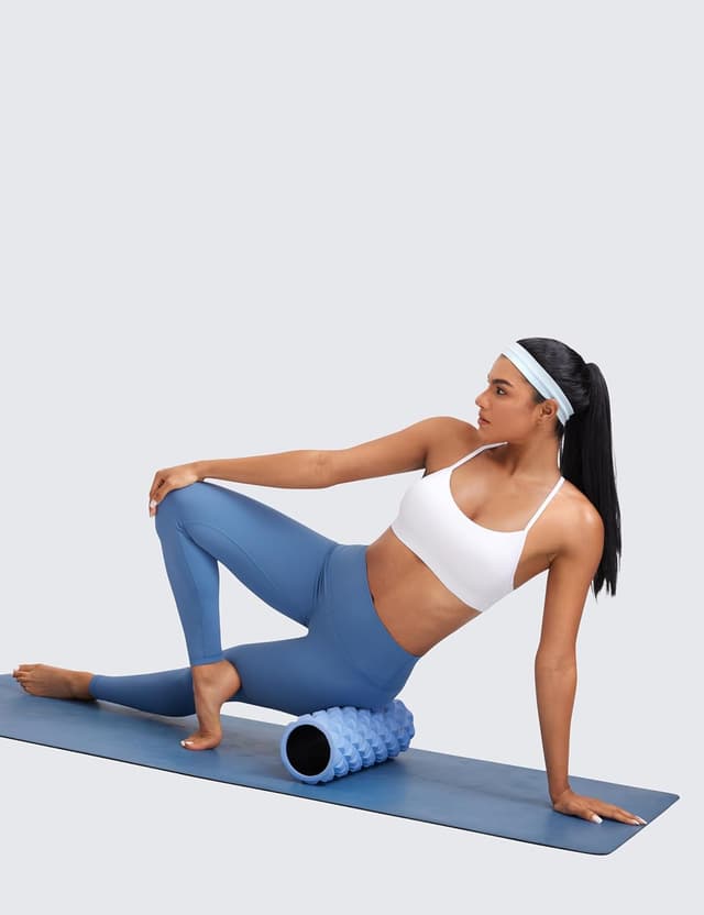 Detalle de CRZ YOGA soutien-gorge de sport rembourré à bas impact, Y-back et bretelles spaghetti