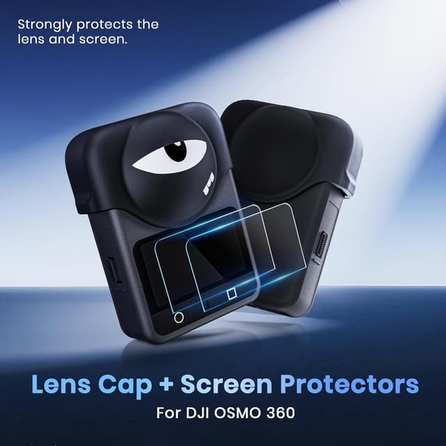 Thumbnail 1 de DJI Osmo 360 Linsenschutz mit 2x 9H Schutzglas