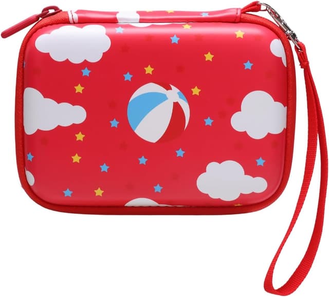 Detalle de XANAD Kinderkamera Tasche für VTech Kidizoom Print Cam/Kidizoom Video Studio HD (rot)