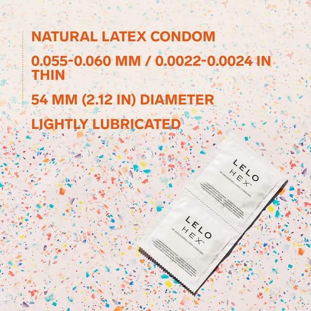 Detalle 2 de LELO HEX Original 54 mm Kondome
