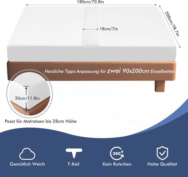Thumbnail 1 de Aukimo Pont d'amour 180x200 cm