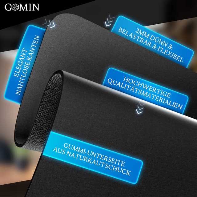 Thumbnail 4 de Gomin Gaming Mauspad Rund Ø22cm