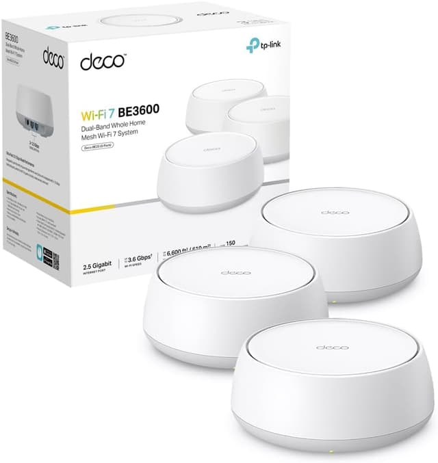 Imagen de TP-Link BE3600 Routeur WiFi 7 490 m² en OfertitasTOP
