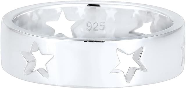 Detalle 2 de Elli Ring Sterne Astro Bandring 9 💍