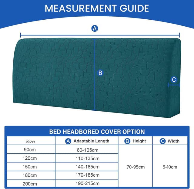 Thumbnail 1 de Ystyle Funda Cabecero 120 cm Verde oscuro