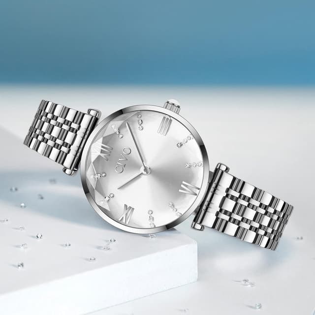 Thumbnail 6 de CIVO Damenuhr Sternenhimmel 3 ATM wasserdicht