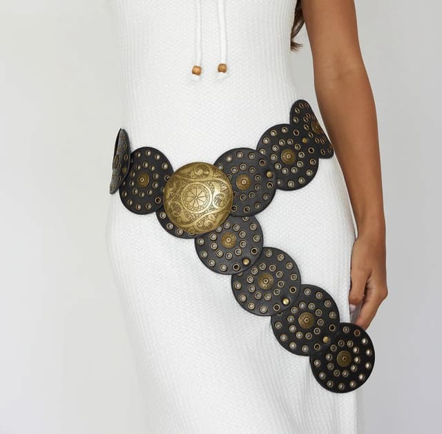 Thumbnail 1 de LIMHOO Breiter Scheibengürtel Damen