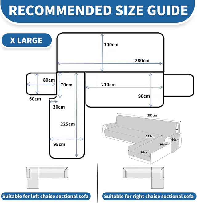 Detalle de YSTELLAA copridivano angolare 280 cm