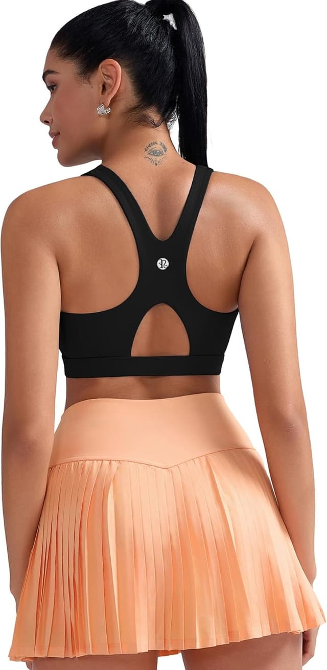 Detalle 2 de RUNNING GIRL High Support Sports Bra for Women with Molded Cups and Racerback