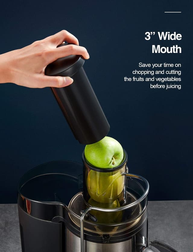 Thumbnail 1 de Qcen 500W Centrifugal Juicer 🍹