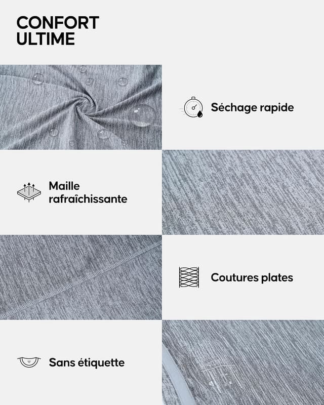 Thumbnail 3 de DANISH ENDURANCE T-Shirt Sport Technique 95% Polyester