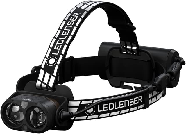 Detalle de Ledlenser H19R Signature rechargeable head torch (IP68) – 4000 lumens, swivel beam head, app control
