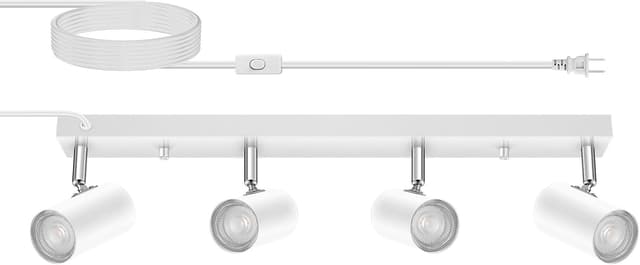 Imagen de AUQUEE 4 Light Track Lighting Kit 15 ft cord en OfertitasTOP
