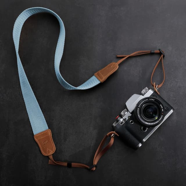 Detalle de Padwa Light Blue Camera Strap 1.5in