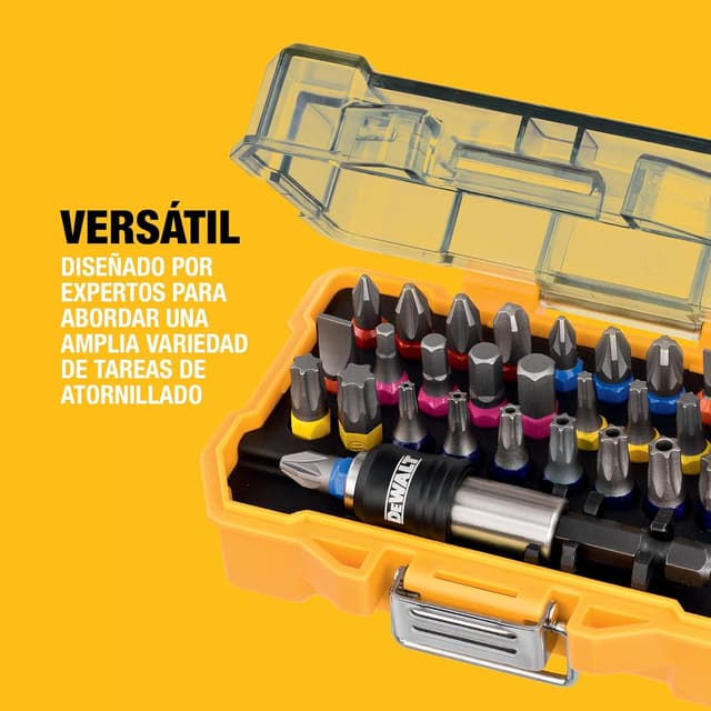 Detalle 2 de DEWALT DT7969-QZ Juego de atornilladores 32p 🛠