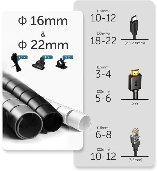 Thumbnail 1 de shinfly Guaina passacavi 3 m 🔌