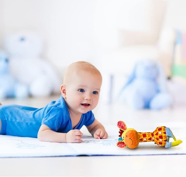 Thumbnail 6 de HUADADA Baby Rattle Giraffe, 3–12 months