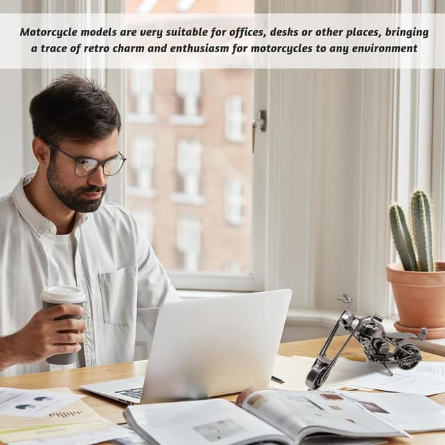 Thumbnail 5 de Motorrad Metall Deko Geschenk Vintage Eisen Modell