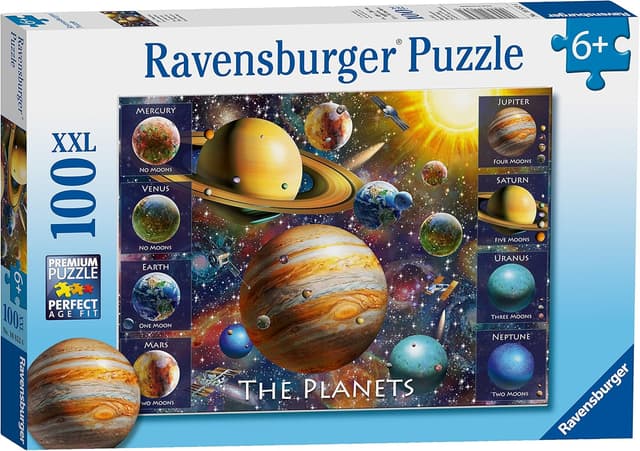 Detalle de Ravensburger The Planets 100 piece jigsaw