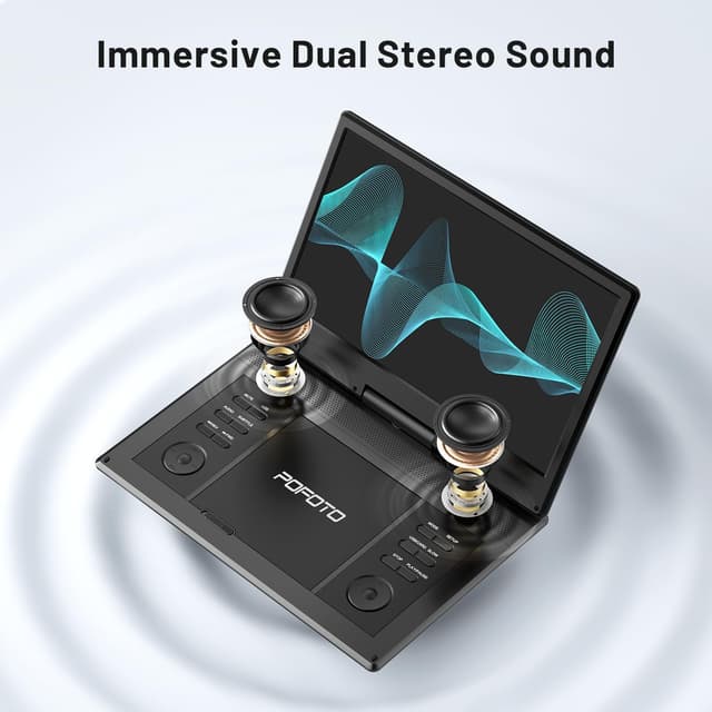 Thumbnail 6 de POFOTO 15.7" Portable DVD Player with 14.1" screen