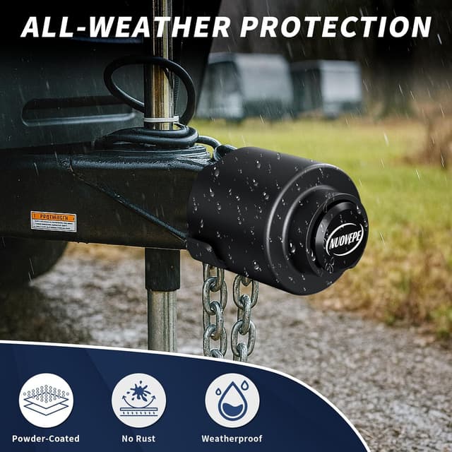 Thumbnail 5 de NUOVEPE Trailer Lock 2 5/16" Coupler đź”’