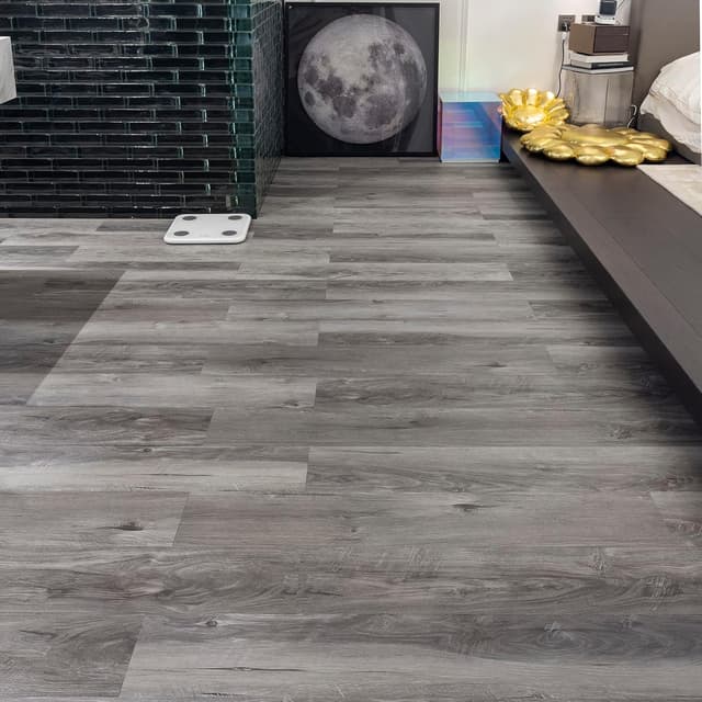 Detalle de FLOREXP Vinyl Flooring 2.0mm peel-and-stick planks 🪵