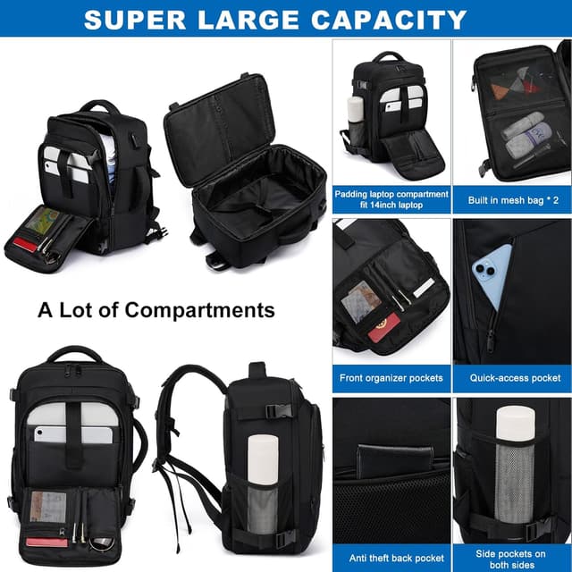 Thumbnail 2 de Handgepäck Rucksack 40x20x25 Ryanair