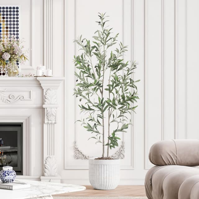 Imagen de YOLEO Grand olivier artificiel 180 cm en OfertitasTOP