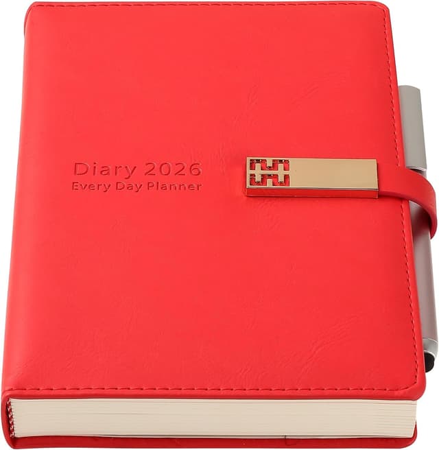 Detalle de Agenda giornaliera 2026 A5, 1 pagina al giorno