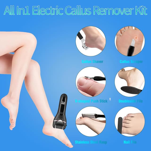 Thumbnail 6 de Yooikeey Electric Foot File Rechargeable Callus Remover