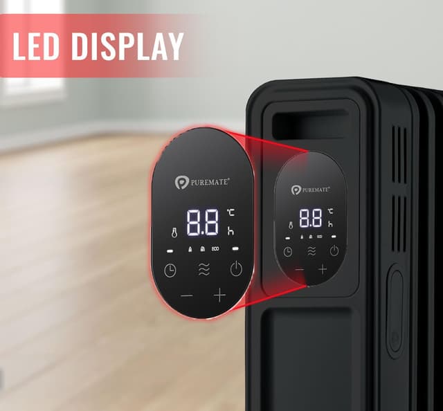 Thumbnail 1 de PureMate 2300W Oil Filled Radiator — 11 fins 🏠