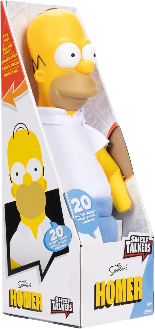 Thumbnail 6 de Peluche Charlatán Homer de Los Simpson 25 cm