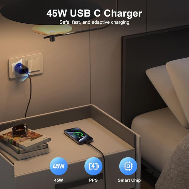 Thumbnail 6 de Samsung 45W Caricabatterie USB‑C per Galaxy