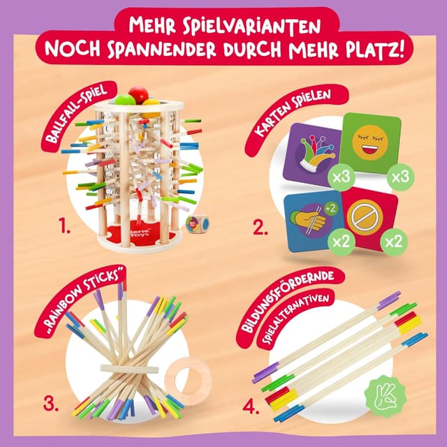 Thumbnail 2 de Nene Toys BALLFALL Groß – Lernspiel ab 3 Jahre