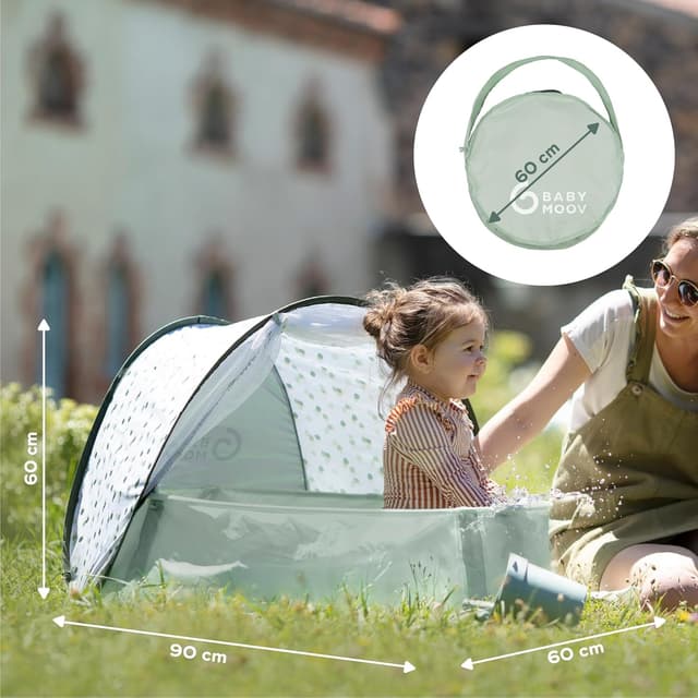 Thumbnail 6 de Babymoov Aquani Provence — aire de jeux 3 en 1 anti-UV FPS 50+ avec moustiquaire et point d’eau