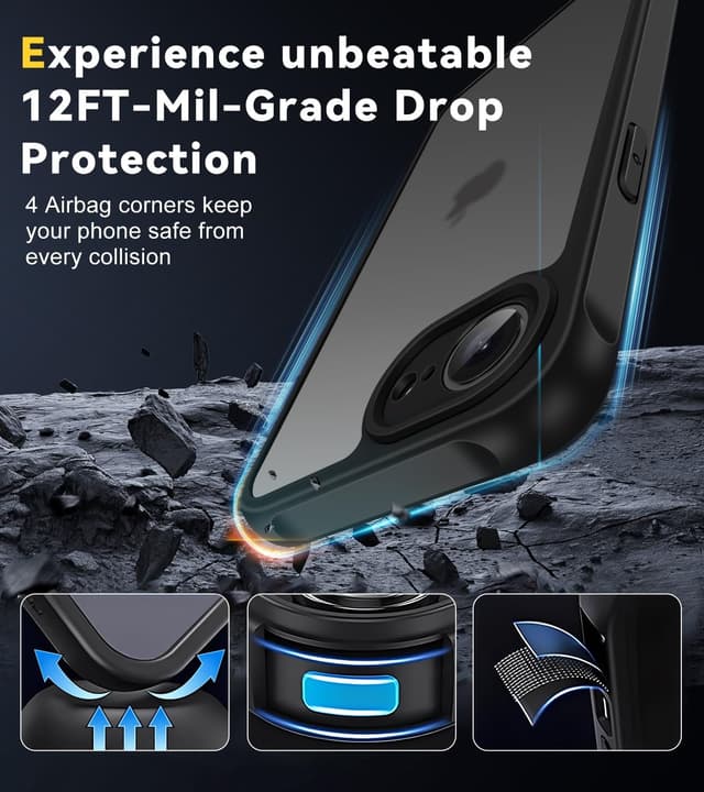 Thumbnail 4 de ivoler 3 in 1 Case for iPhone 16e 6.1 inch