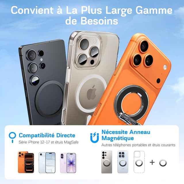 Thumbnail 5 de YIKANWEN Support téléphone voiture 16 kg