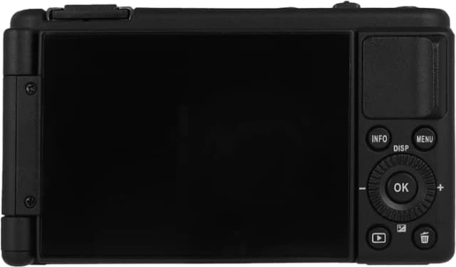 Detalle de Yashica City 300 Schwarz – Digitalkamera für 4K-Videos, RAW & externe Blitznutzung