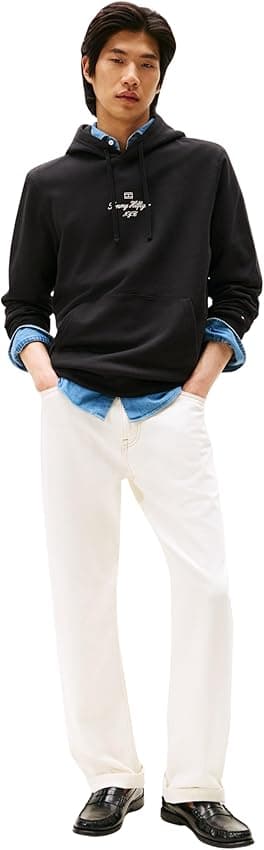 Thumbnail 6 de Tommy Hilfiger Hoodie Flag Script M blanco