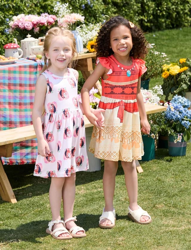 Detalle 2 de Disney Princess Toddler Dress 2-Pack, 2-13