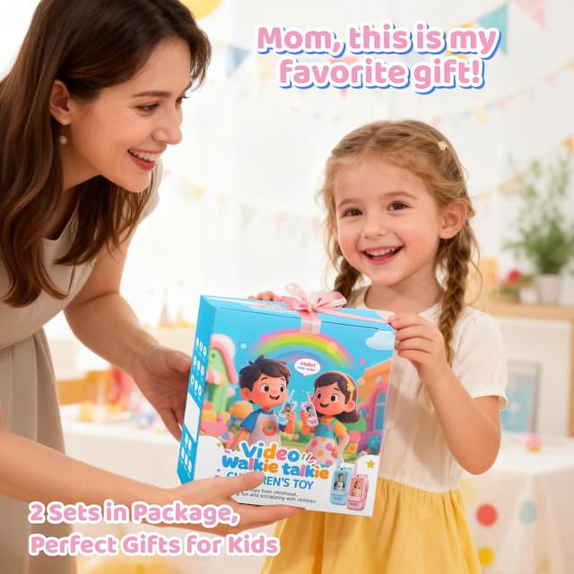 Thumbnail 5 de vilicert Video Walkie Talkie 2-Pack for Kids