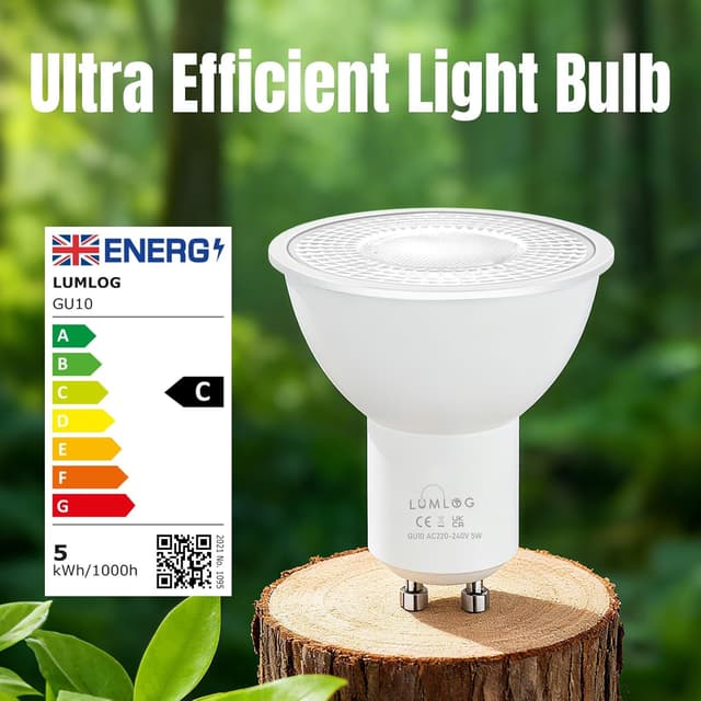 Thumbnail 6 de Lumlog GU10 5W LED warm white 3000K bulbs