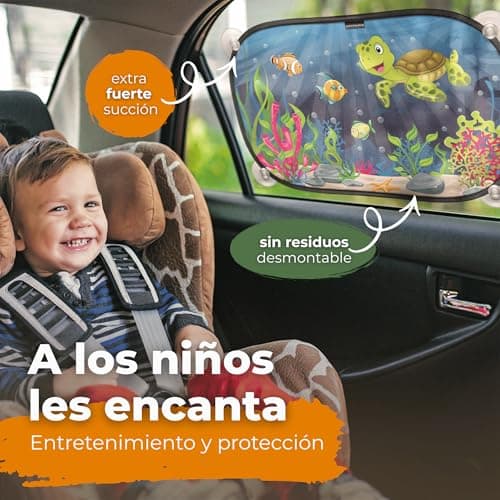 Detalle 2 de CARAMAZ Parasol coche UV 51x31 cm