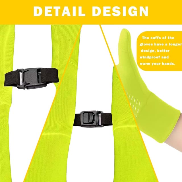 Thumbnail 4 de BLUEVER Gants de Course écran tactile coupe-vent