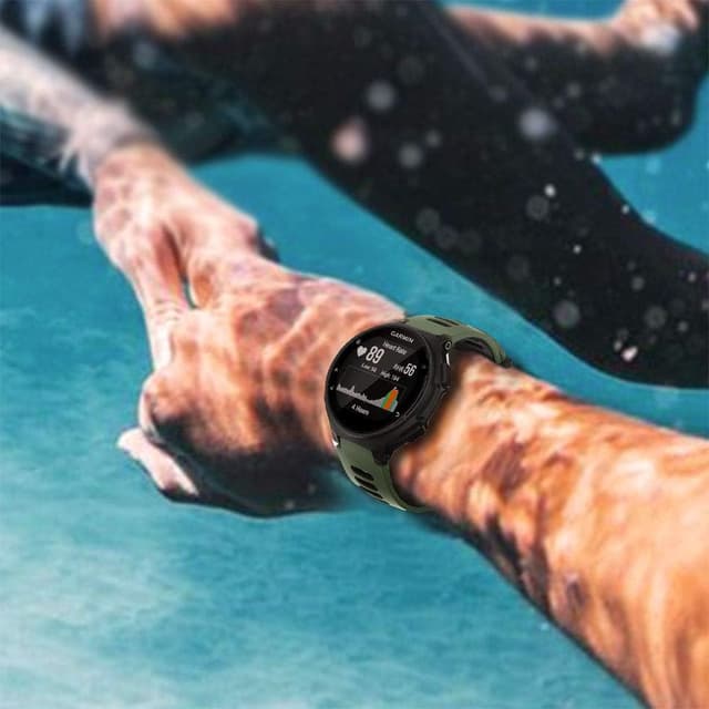 Thumbnail 6 de ANBEST cinturino in silicone di ricambio per Garmin Forerunner 735XT / 235 / 220 / 230 / 620 / 630 e Approach S20 / S5 / S6