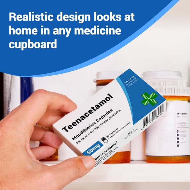 Thumbnail 4 de KadoBox Teenacetamol Joke Pill Box